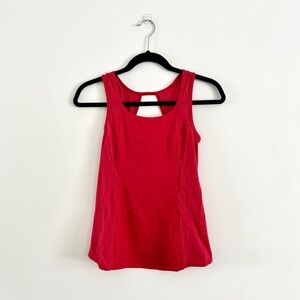 Lululemon Run Speed Squad Tank Racerback with Back Split Bright Red Running